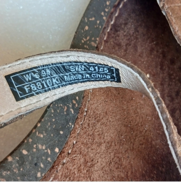 Teva Women's Brown Wedge Sandals - Picture 5 of 5